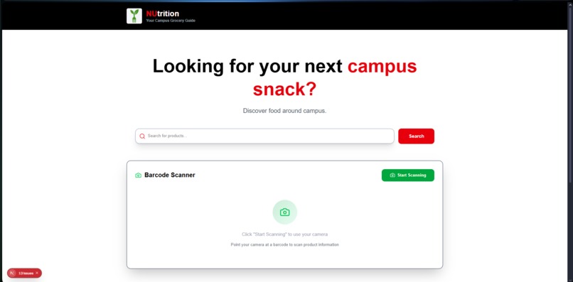 NUtrition – screenshot 1