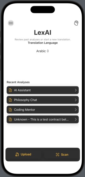 LexAI – screenshot 1