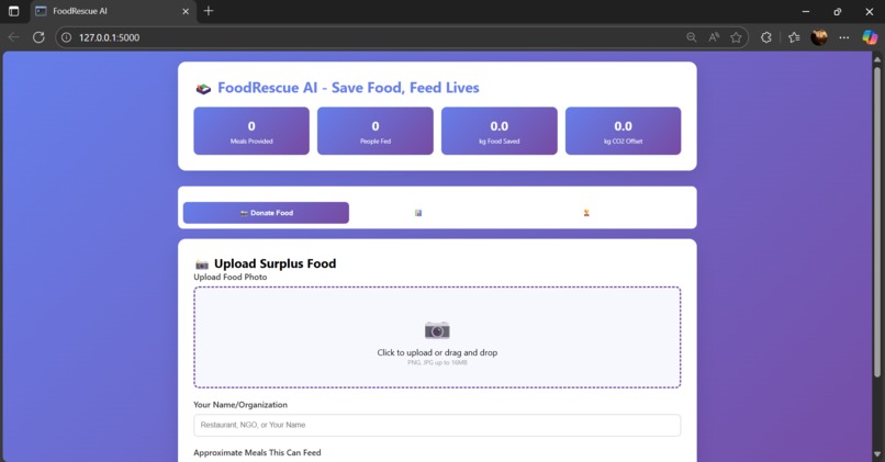 FoodRescue AI – screenshot 7