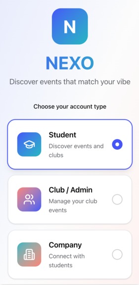NEXO  – screenshot 2