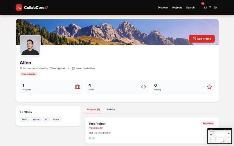 CollabCore – screenshot 3