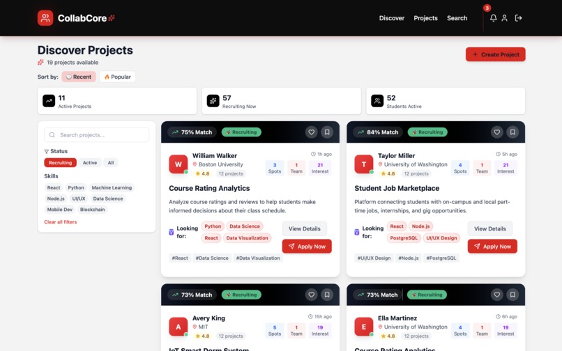CollabCore – screenshot 4