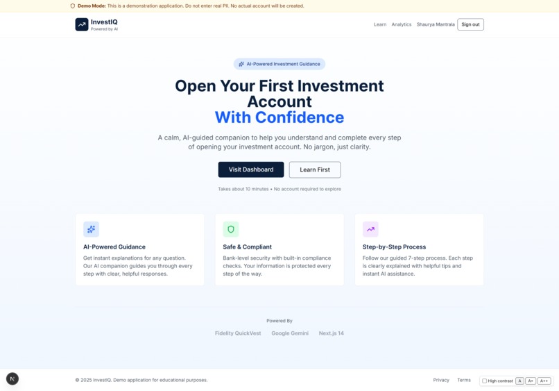 InvestIQ – screenshot 3