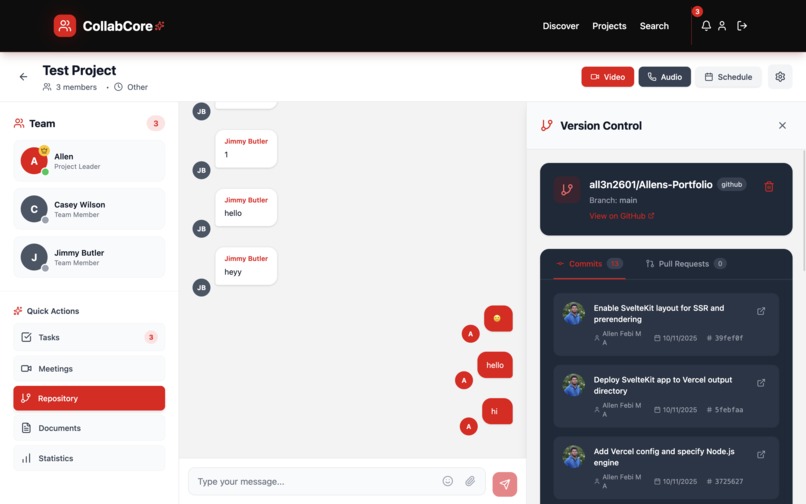 CollabCore – screenshot 8