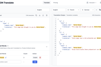 JSON Translate