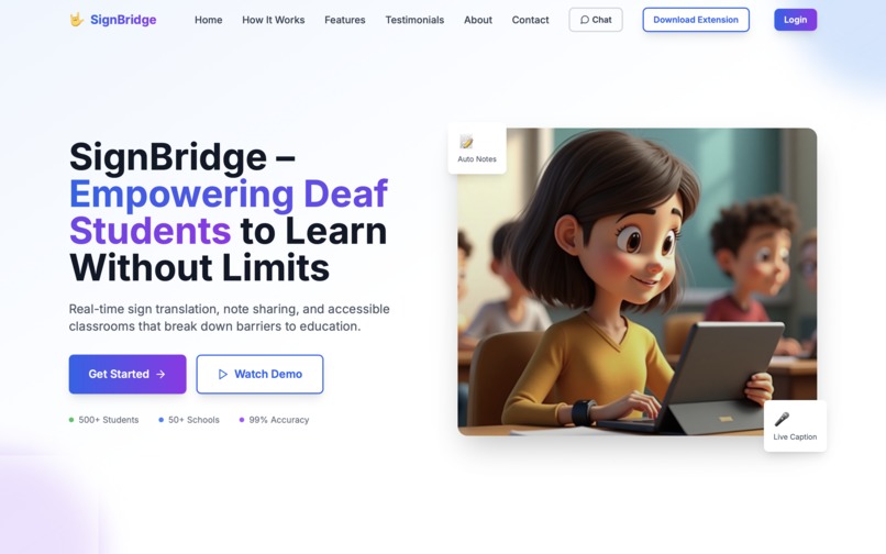 SignBridge – screenshot 1