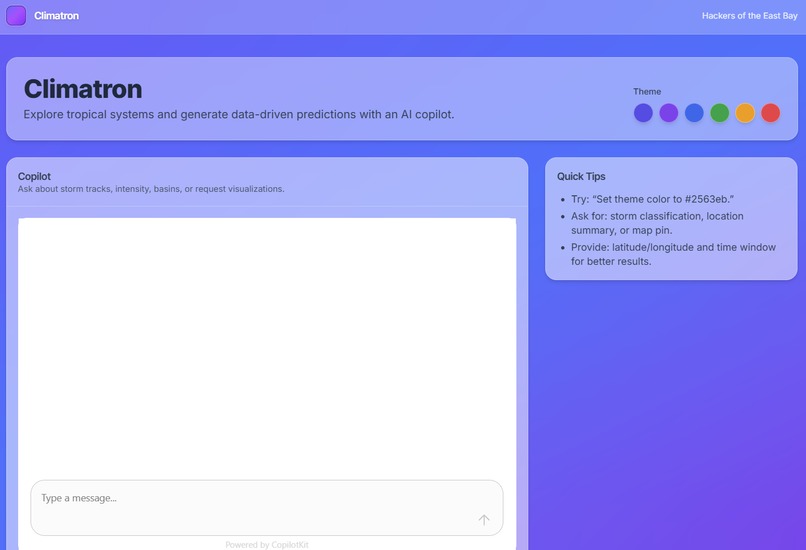 Hackers of the East Bay: Climatron Model Barbu – screenshot 1