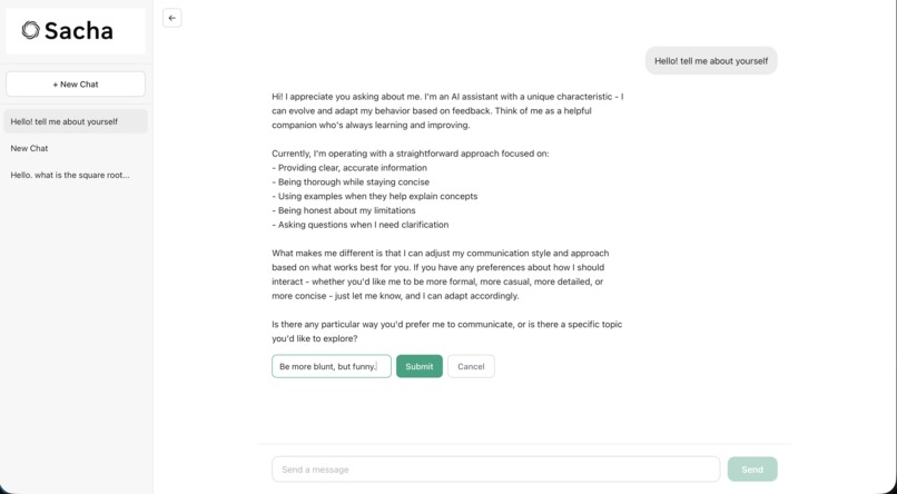 Sacha – screenshot 1