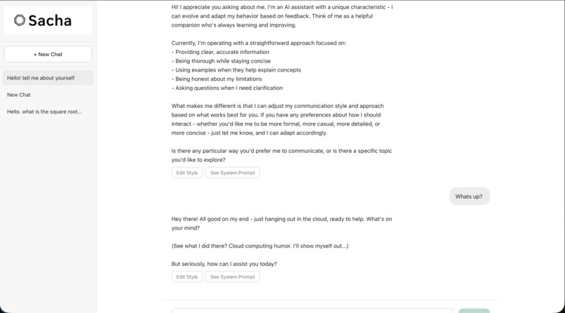 Sacha – screenshot 2