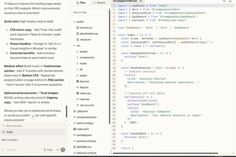 WebLens – screenshot 6