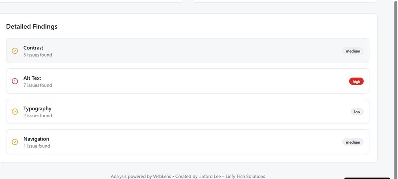 WebLens – screenshot 10