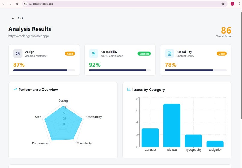 WebLens – screenshot 11
