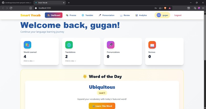 Smart Vocab – screenshot 1