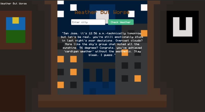 Weather But Worse – screenshot 1