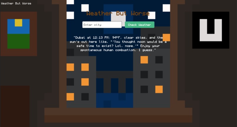 Weather But Worse – screenshot 1