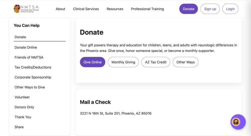 NMTSA [Website] – screenshot 6