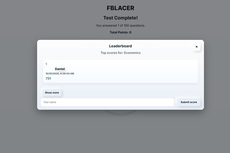 FBLACER – screenshot 3