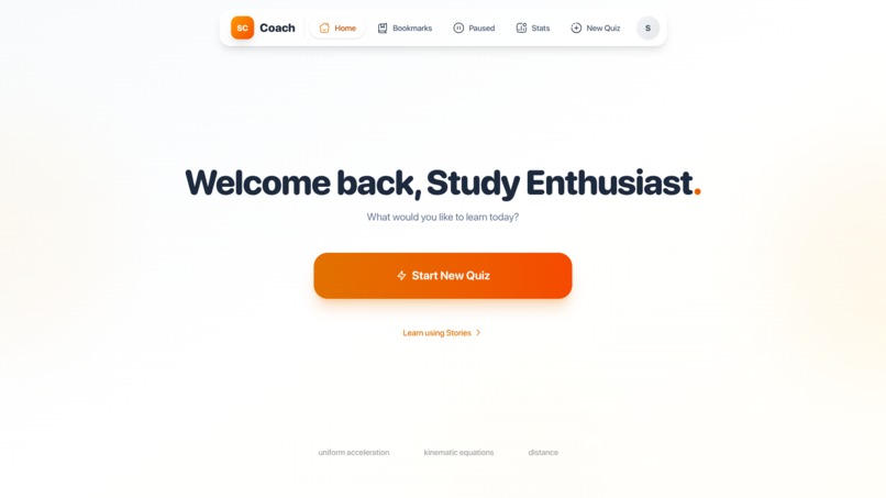AI Study Coach – screenshot 2