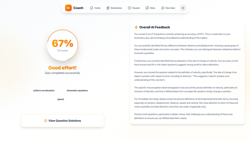 AI Study Coach – screenshot 6
