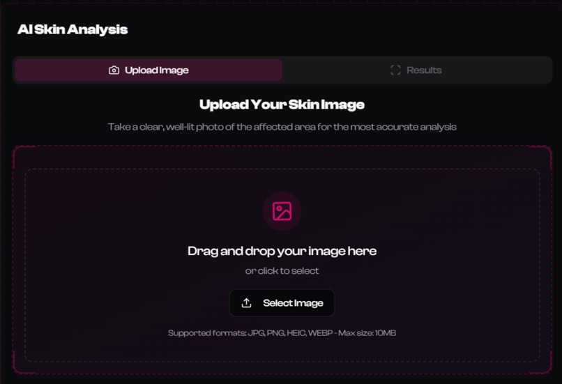 DermaScan  – screenshot 2