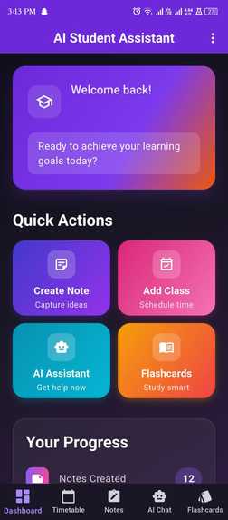 Ai Student Assisstant – screenshot 1
