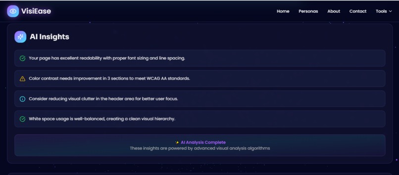 VisiEase – screenshot 4