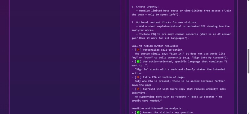 ReimagineGEO — AI Visibility Tracker – screenshot 2