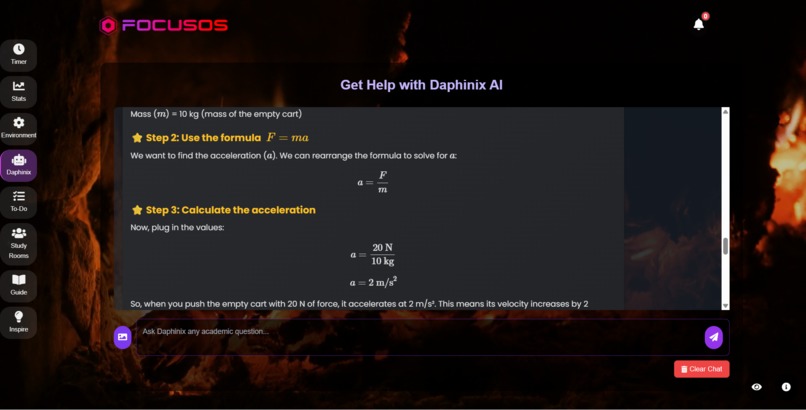 FocusOS – screenshot 1