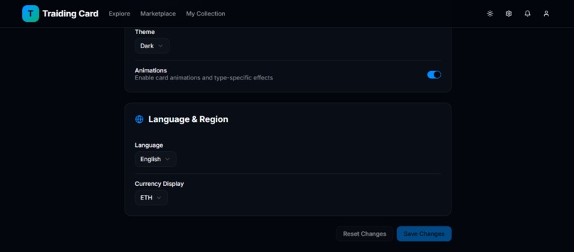 TraidingCard – screenshot 2