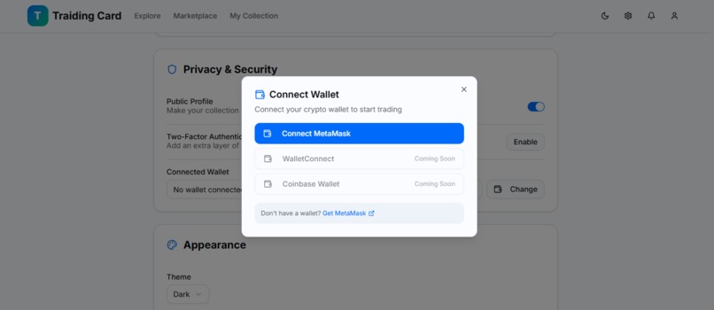 TraidingCard – screenshot 5