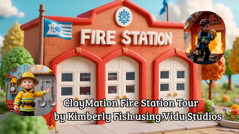Fire Station Tour Claymation Style – screenshot 1