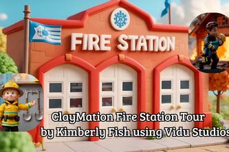 Fire Station Tour Claymation Style