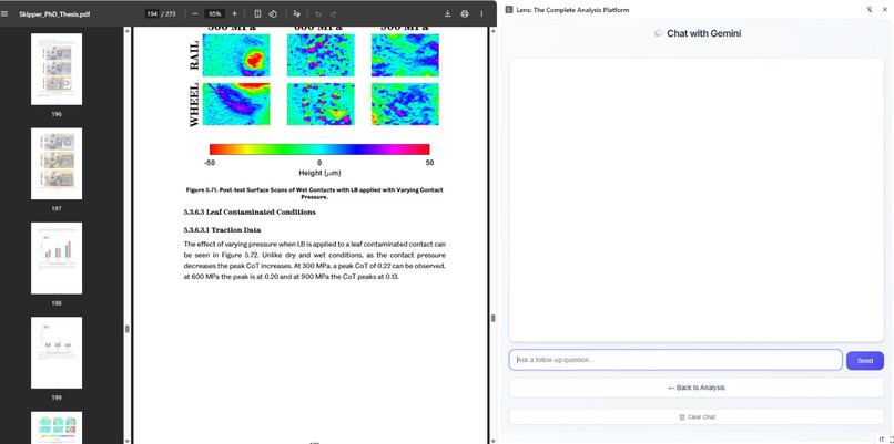 Lens: The Complete Analysis Platform – screenshot 1
