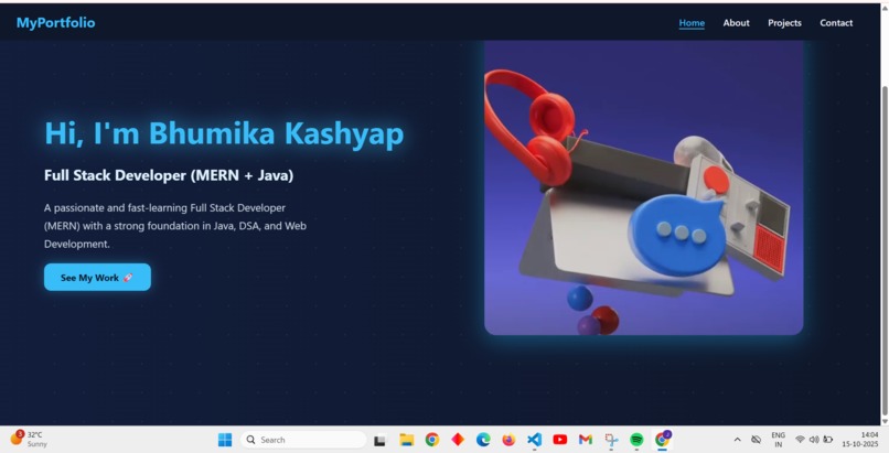 personal-portfolio – screenshot 1