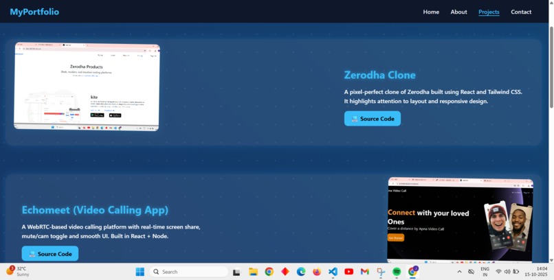 personal-portfolio – screenshot 2