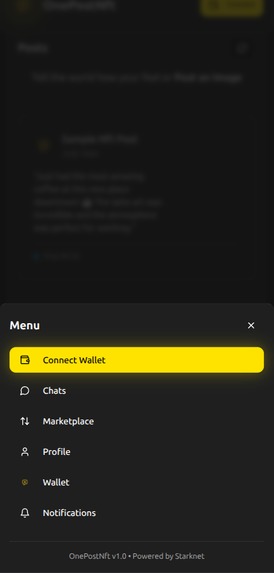 OnePostNFT – screenshot 3