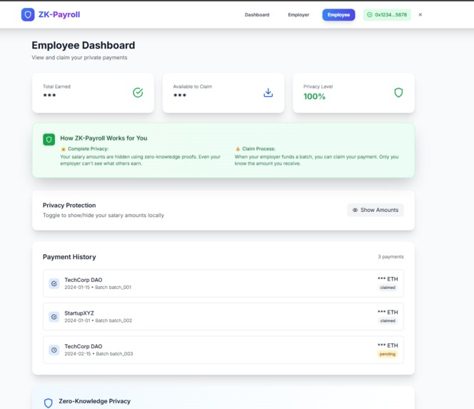 ZK-Payroll – screenshot 3