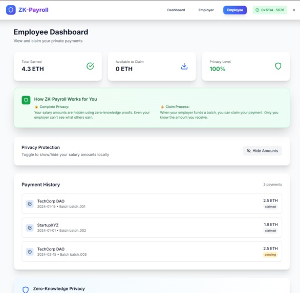 ZK-Payroll – screenshot 4