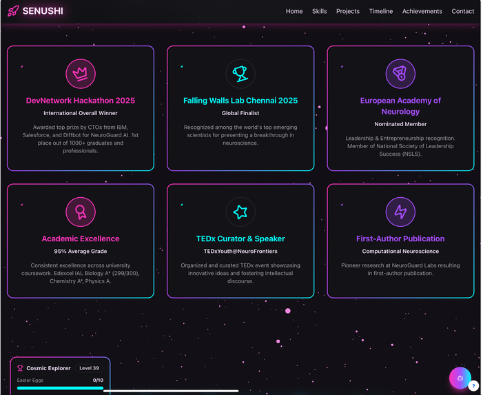 Senushi's Galactic Portfolio – screenshot 3