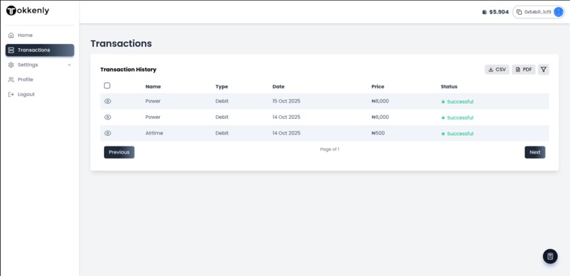 Tokkenly – screenshot 7