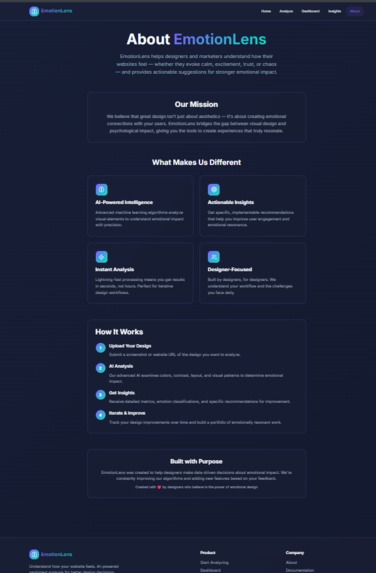 EmotionLens – AI-Powered Visual Sentiment Analyzer – screenshot 5