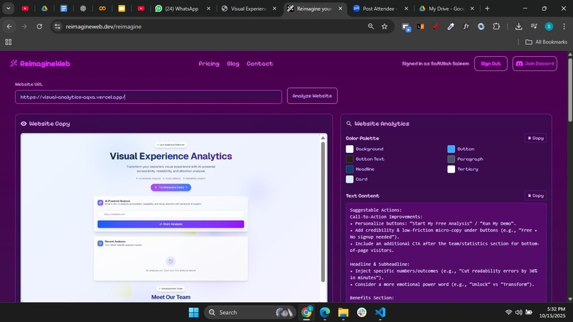 Visual AI for Web Experience – screenshot 2