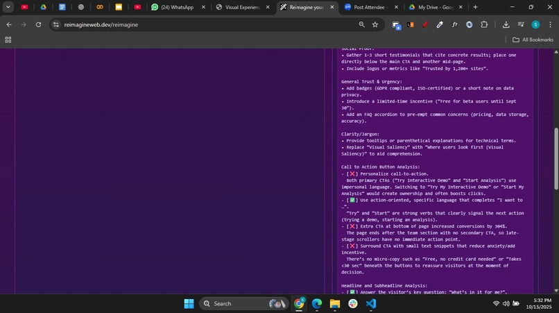 Visual AI for Web Experience – screenshot 3