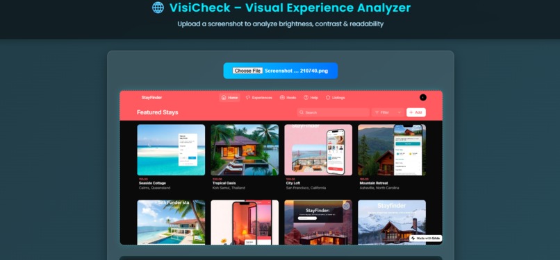 VisiCheck – Visual Experience Analyzer – screenshot 3