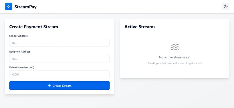 StreamPay – screenshot 1
