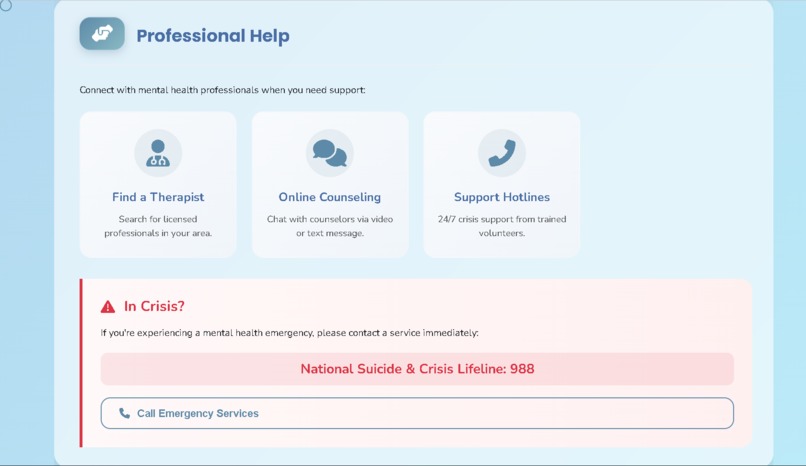 Serenity - Mental Health Companion – screenshot 5
