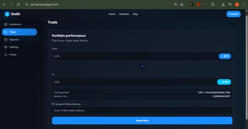 StaBit: The Bitcoin & Starknet Asset Bridge – screenshot 2