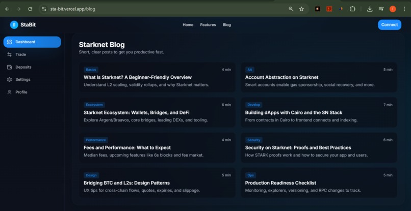 StaBit: The Bitcoin & Starknet Asset Bridge – screenshot 4