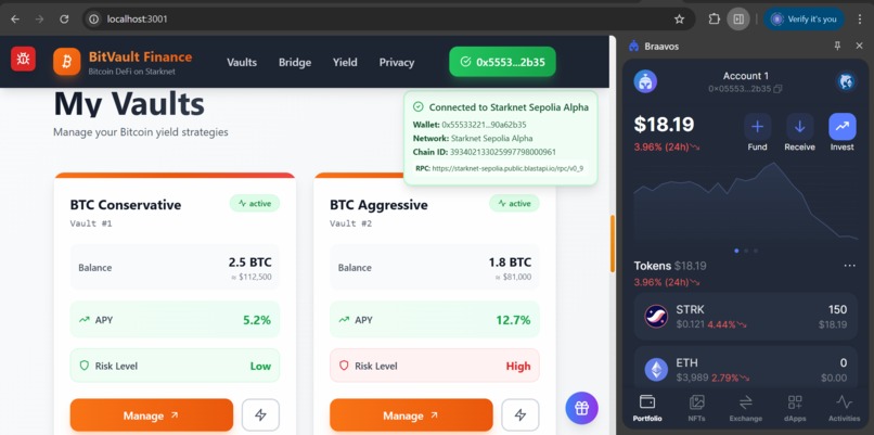 BitVault Finance – screenshot 6