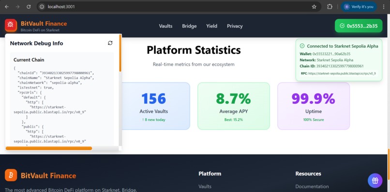 BitVault Finance – screenshot 7
